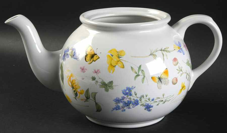 Wildflower Meadow Teapot No Lid by Marjolein Bastin-1