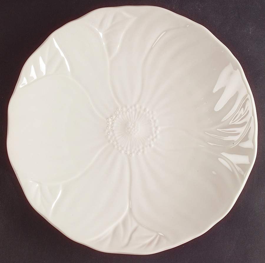 Country Manor White Accent Salad Plate by Mikasa-1