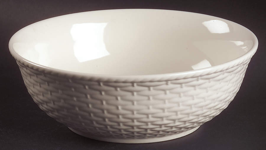 Country Manor White Coupe Soup Bowl by Mikasa-1