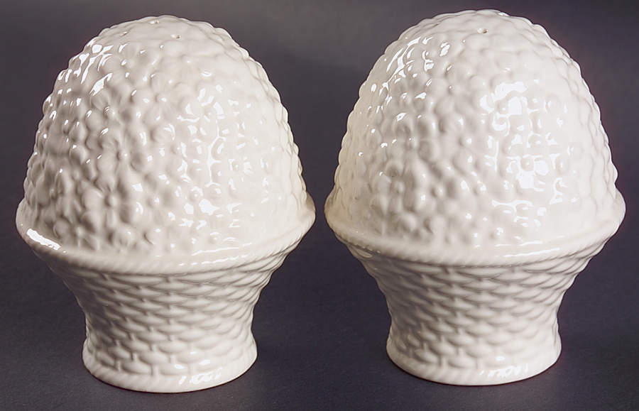 Country Manor White Oversized Salt & Pepper Set by Mikasa-1