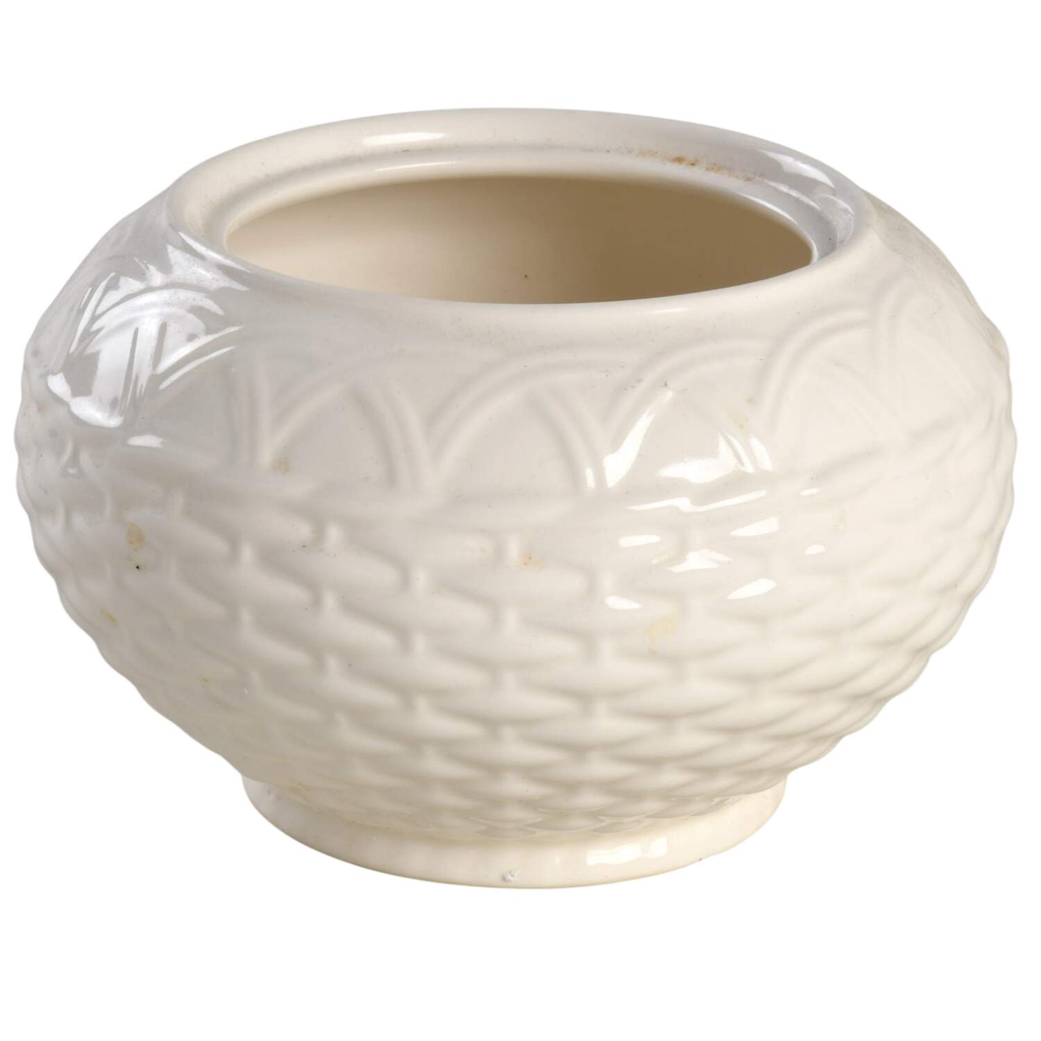 Country Manor White Sugar Bowl No Lid by Mikasa-1