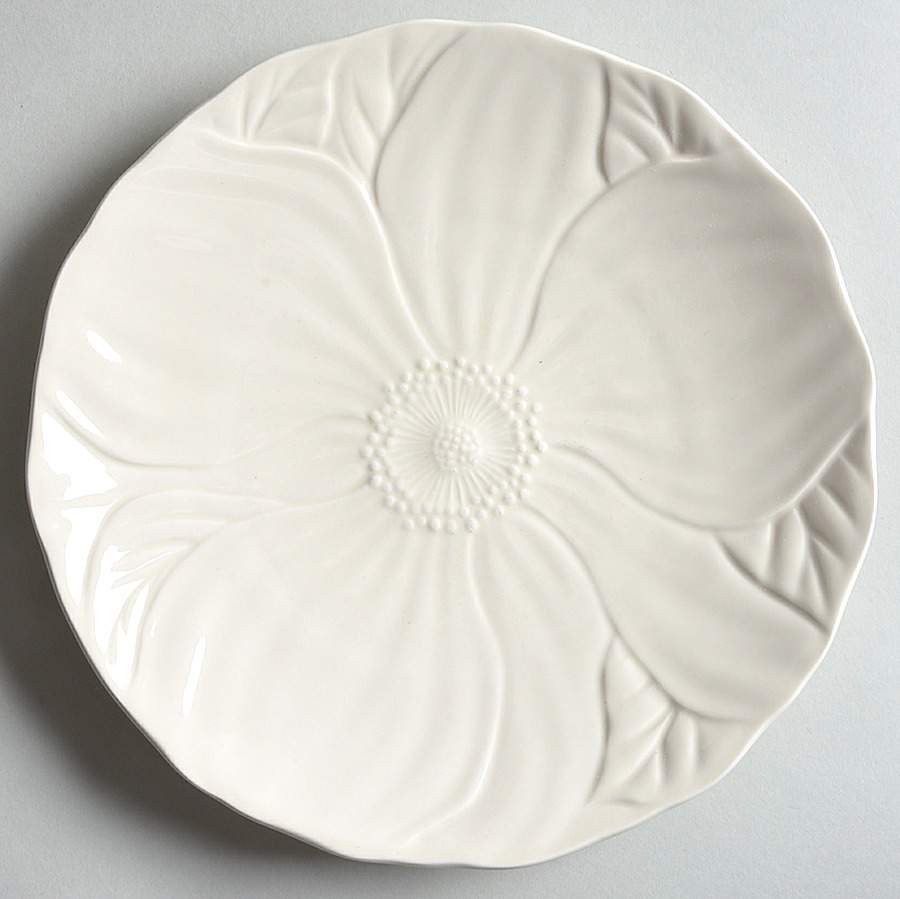 Country Manor Cream Accent Salad Plate by Mikasa-1