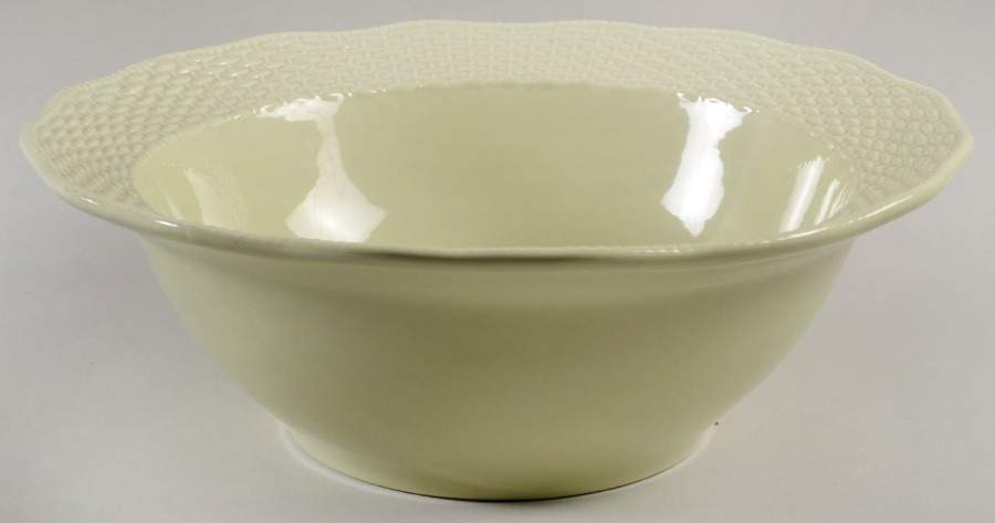 Country Manor Sage 13" Large Salad Serving Bowl by Mikasa-1