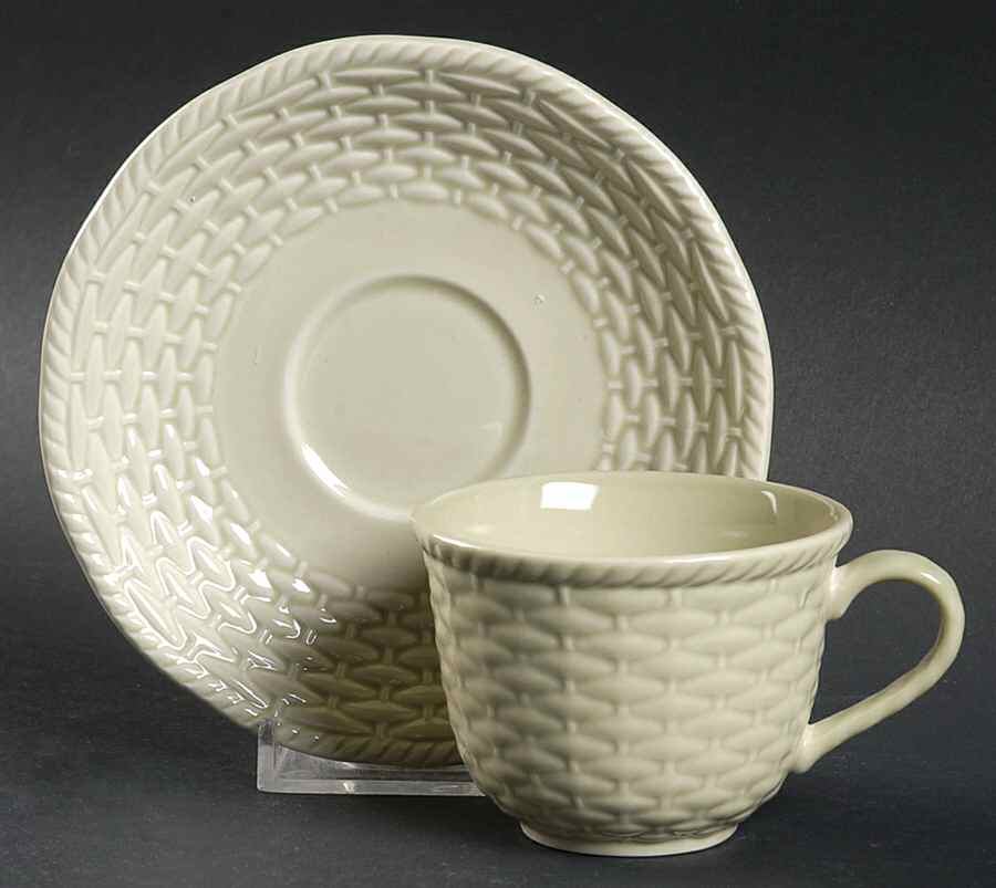 Country Manor Sage Flat Demitasse Cup & Saucer Set by Mikasa-1