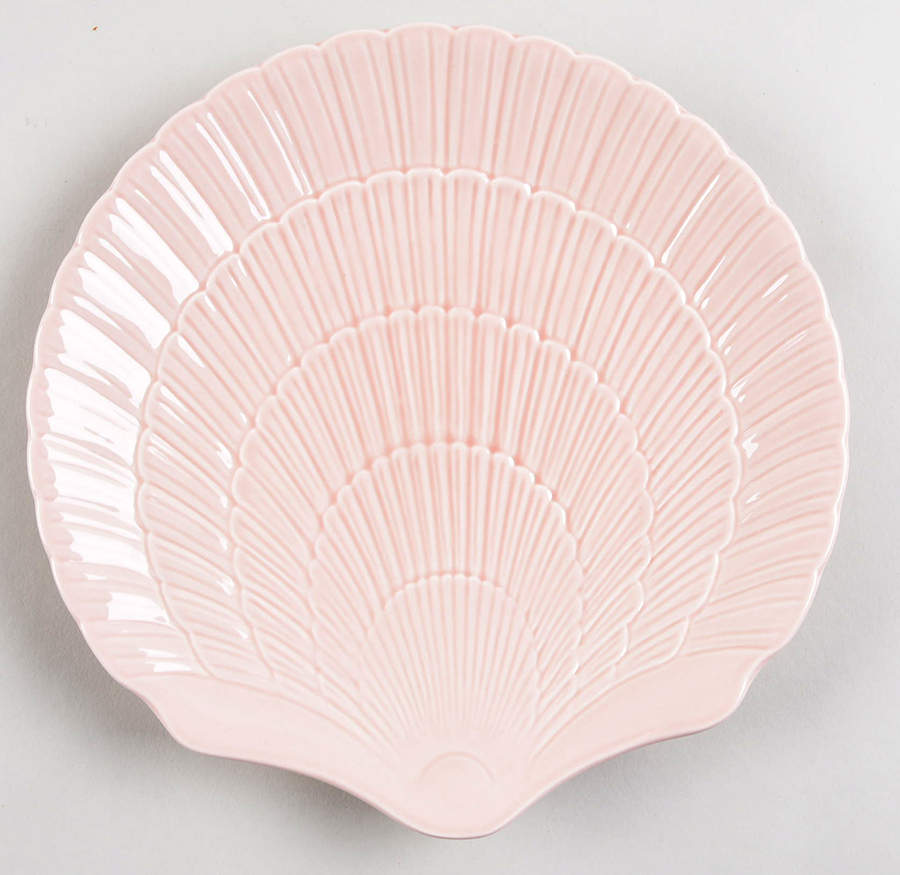 Country Manor Rouge Shell Shaped Salad Plate by Mikasa-1