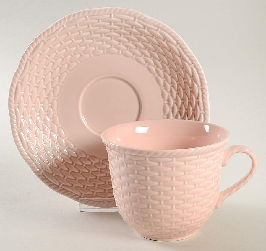 Country Manor Rouge Flat Cup & Saucer Set by Mikasa-1