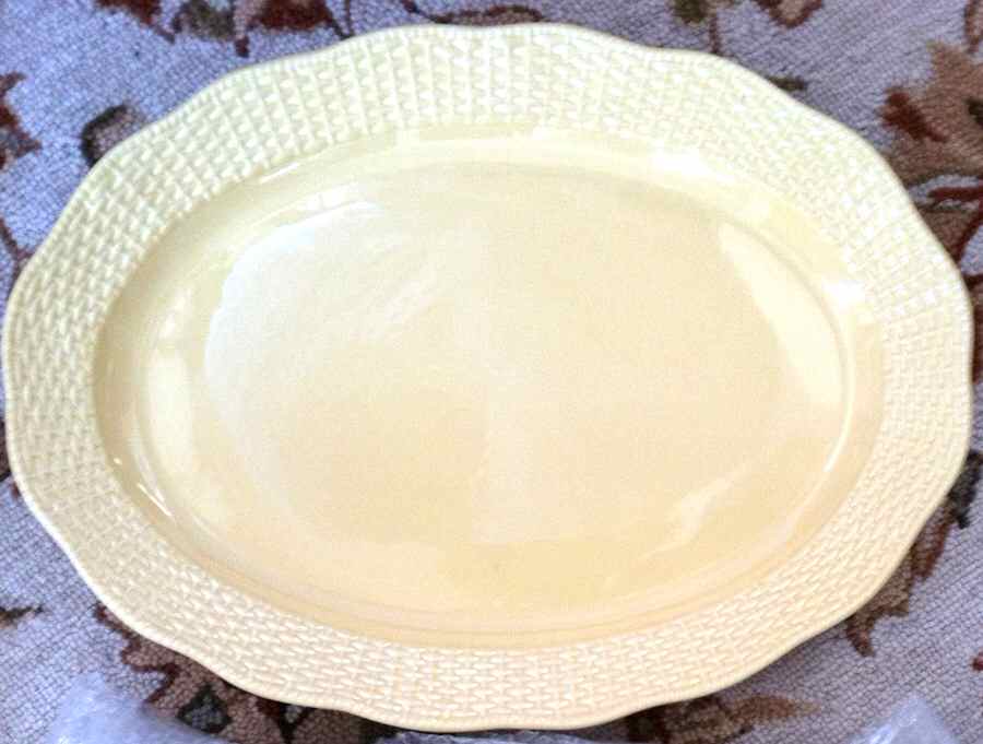 Country Manor Saffron 16" Oval Serving Platter by Mikasa-1