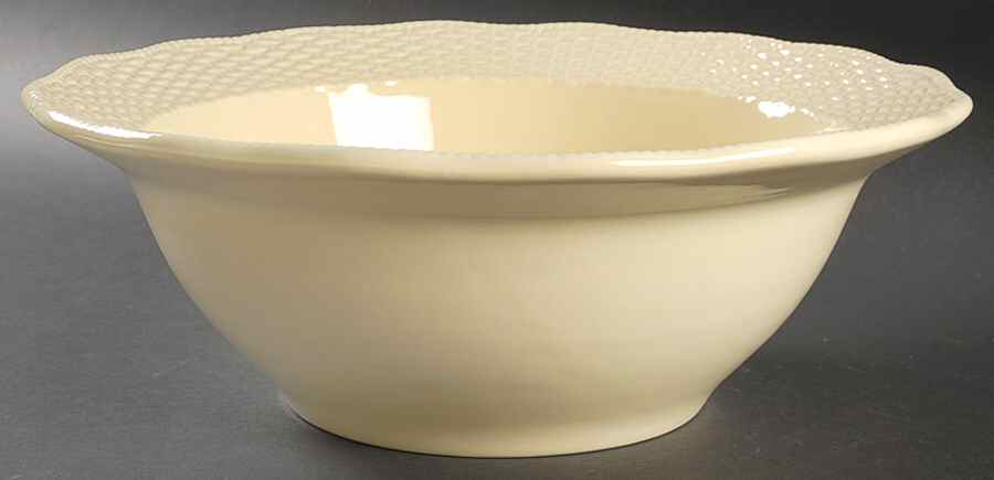 Country Manor Saffron 13" Large Salad Serving Bowl by Mikasa-1