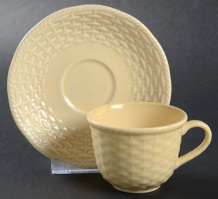 Country Manor Saffron Flat Demitasse Cup & Saucer Set by Mikasa-1
