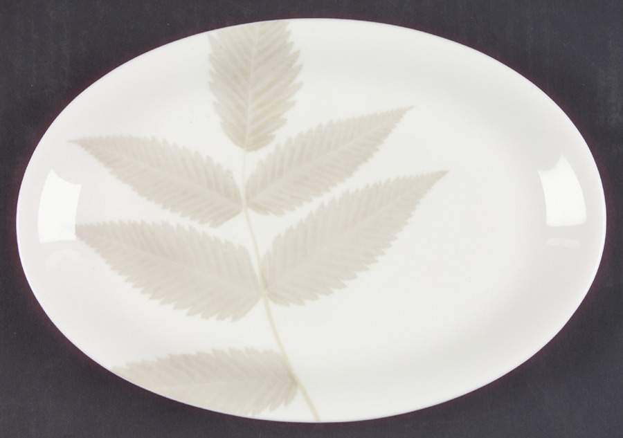 Irish Linen (Leaves) Butter Tray by Mikasa-1