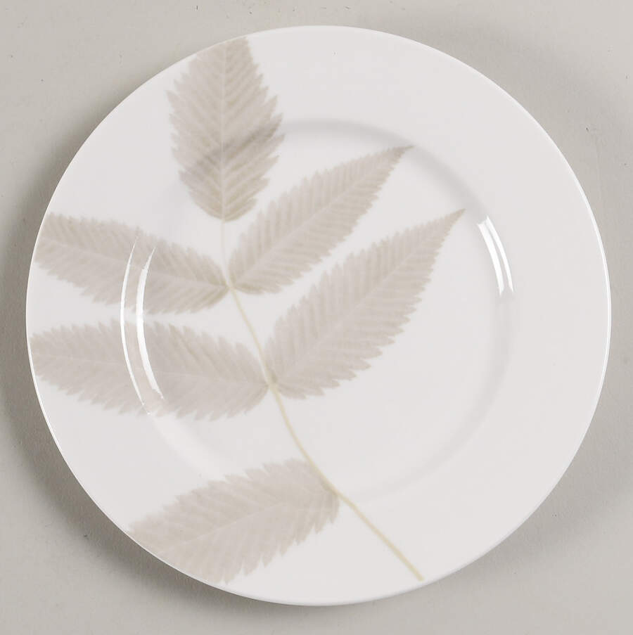 Irish Linen (Leaves) Bread & Butter Plate by Mikasa-1