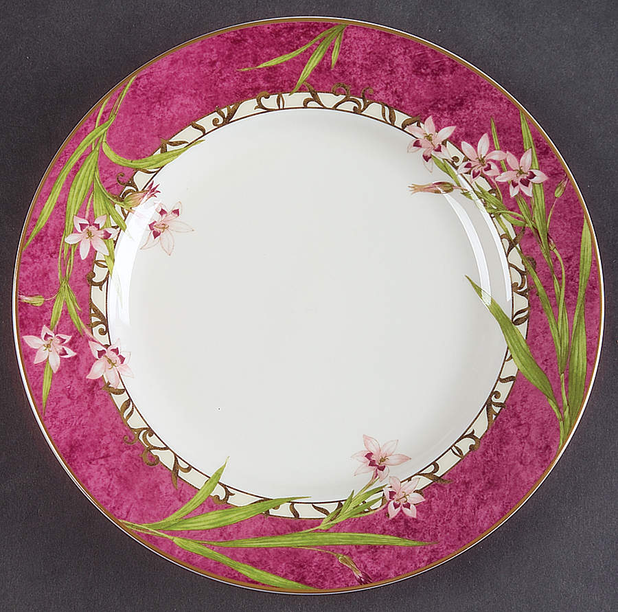 Orchid Tapestry Salad Plate by Mikasa-1