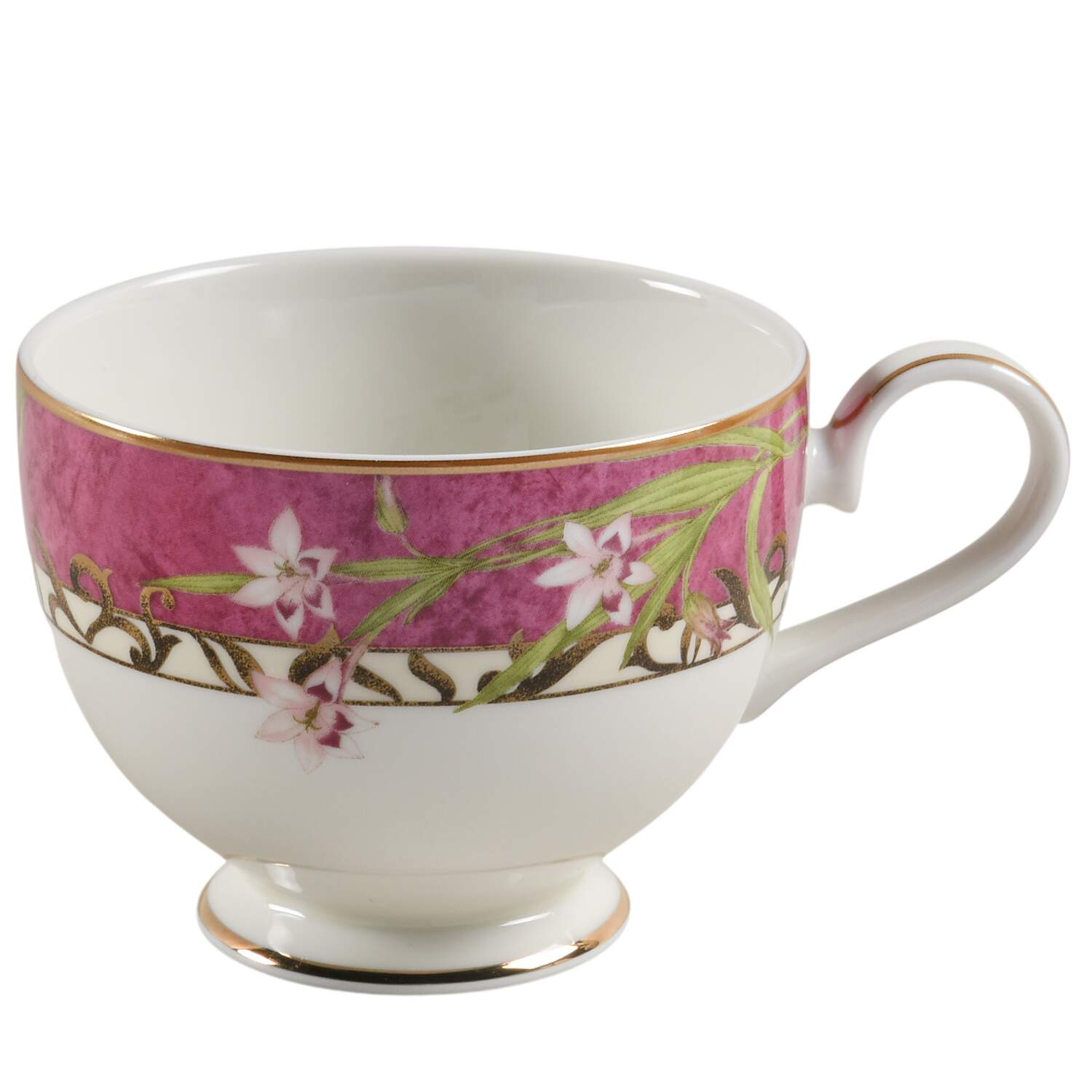 Orchid Tapestry Footed Cup by Mikasa-1