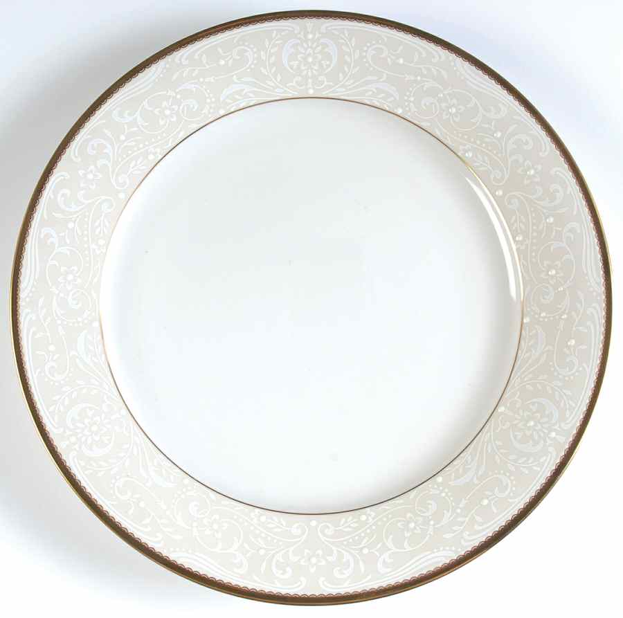 Dynasty Gold 12" Chop Plate (Round Platter) by Mikasa-1