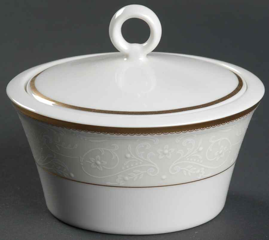 Dynasty Gold Sugar Bowl & Lid by Mikasa-1