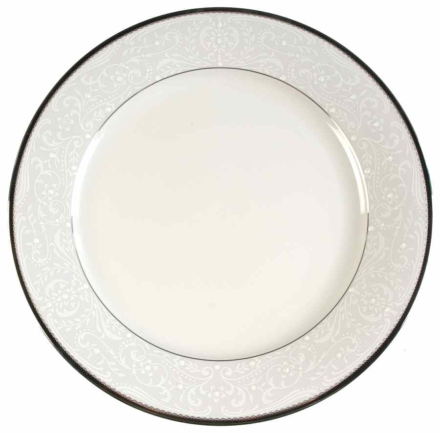 Dynasty Platinum 12" Chop Plate (Round Platter) by Mikasa-1