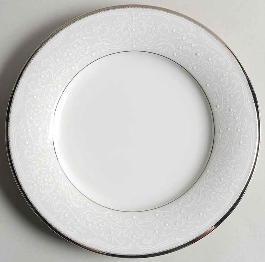 Dynasty Platinum Salad Plate by Mikasa-1