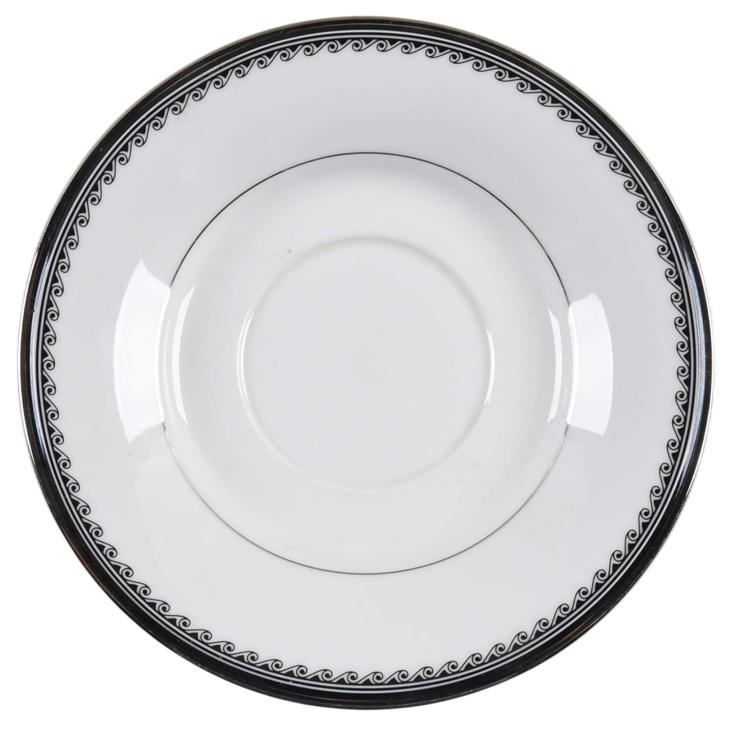 Platinum Court Saucer by Mikasa-1