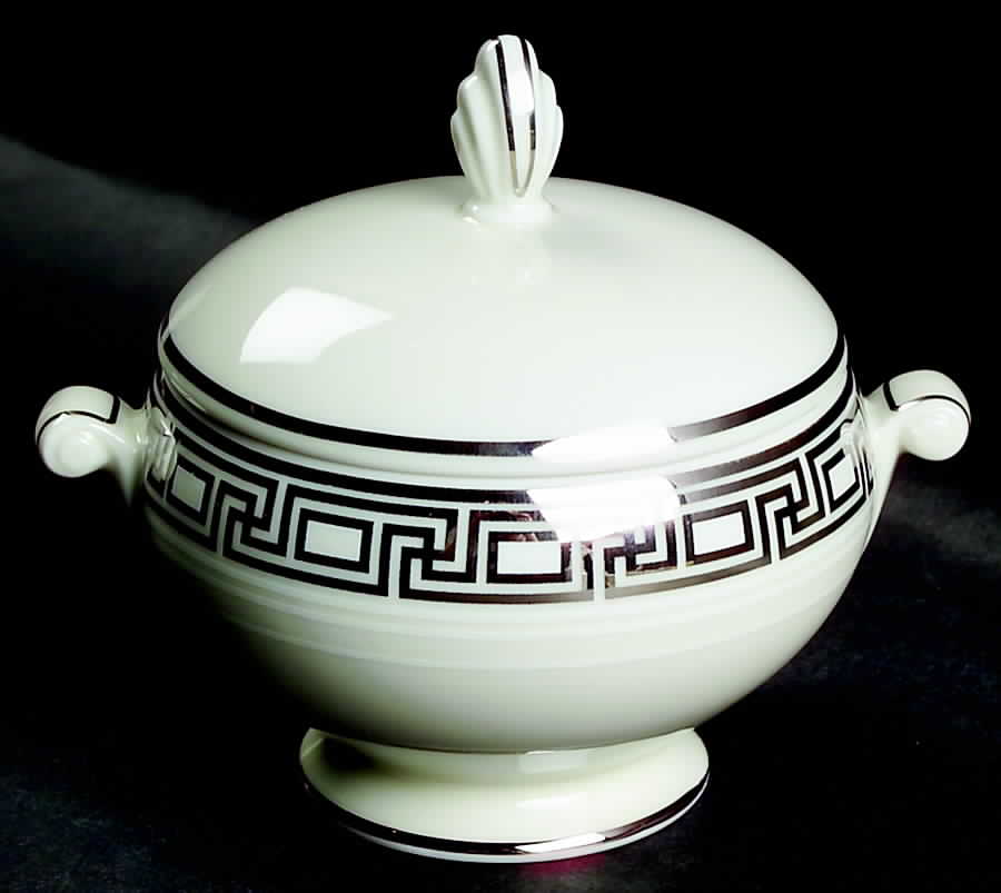 Corinthian Sugar Bowl & Lid by Mikasa-1