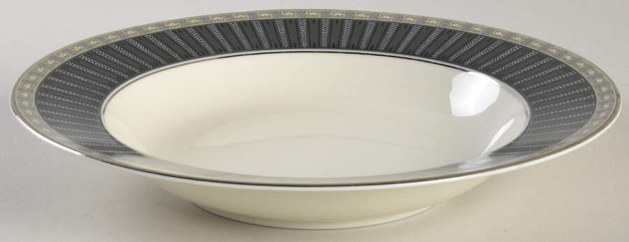 Tuxedo Park Rim Soup Bowl by Mikasa-1