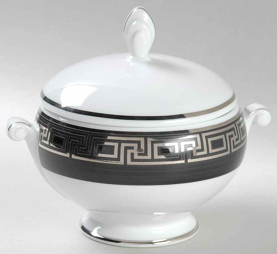 Colonnade Sugar Bowl & Lid by Mikasa-1