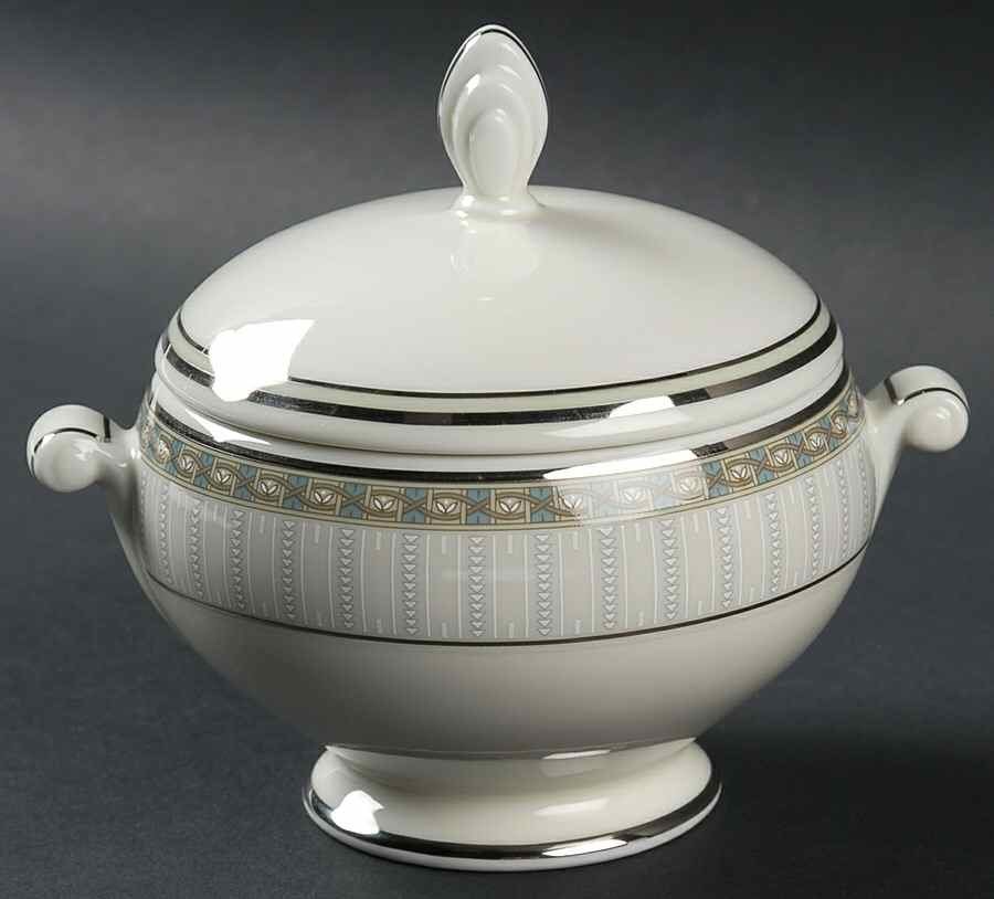 Bryn Mawr Sugar Bowl & Lid by Mikasa-1