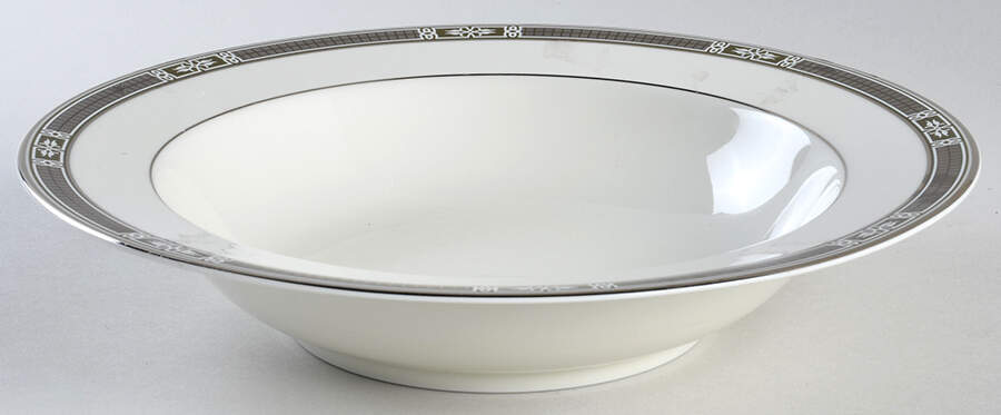 Roman Silver 10" Round Vegetable Bowl by Mikasa-1