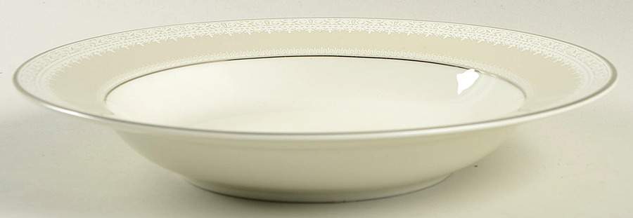 Madeira Lace Rim Soup Bowl by Mikasa-1