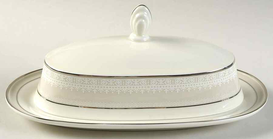 Madeira Lace 1/4 Lb Covered Butter by Mikasa-1