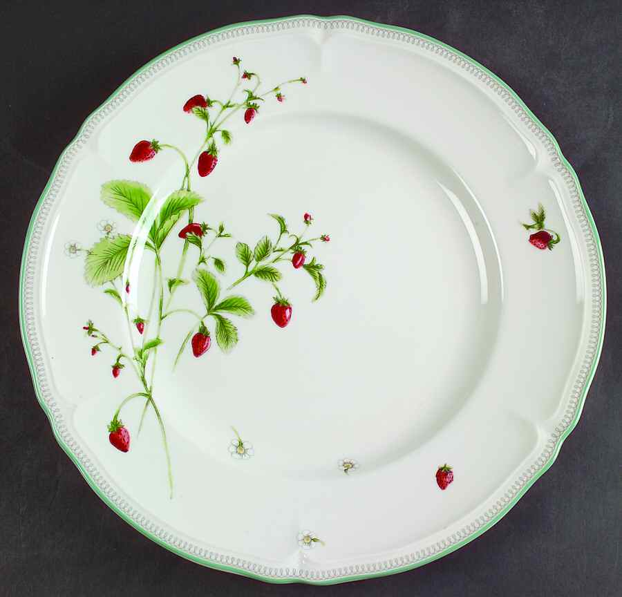 Strawberry Field 12" Chop Plate (Round Platter) by Mikasa-1