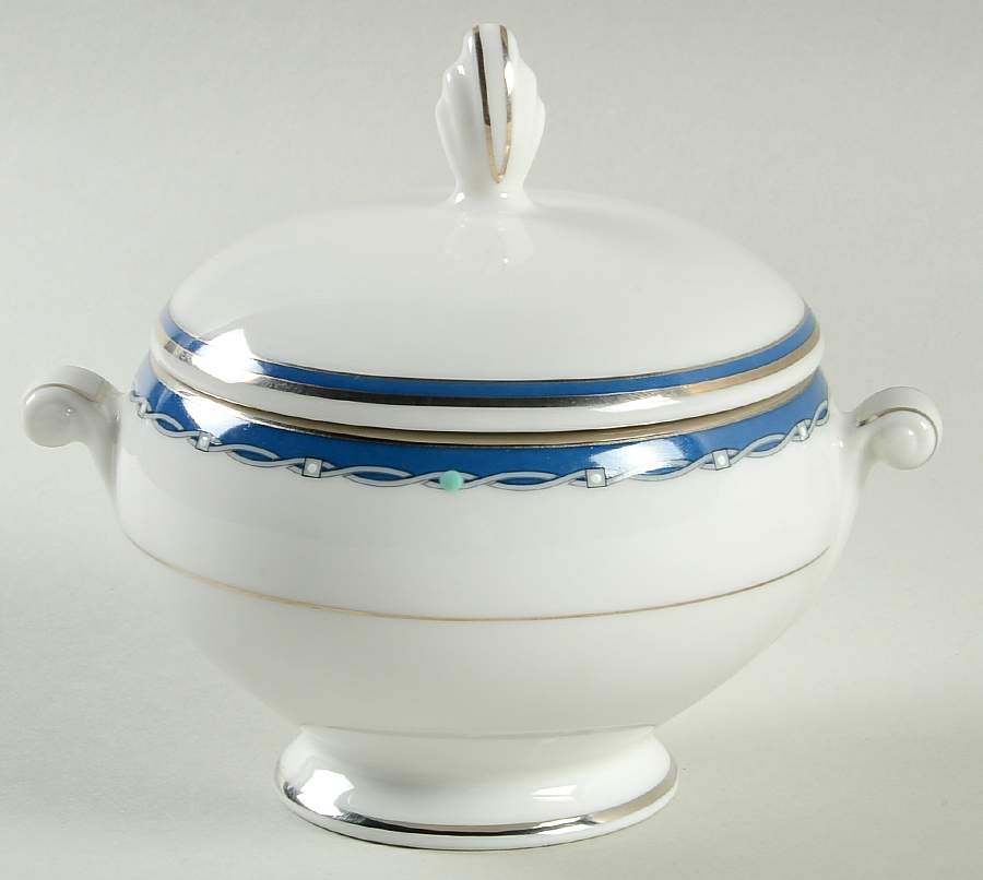 Wellington Sugar Bowl & Lid by Mikasa-1