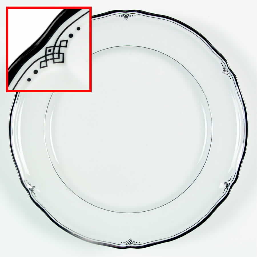 Braemar Platinum Dinner Plate by Mikasa-1