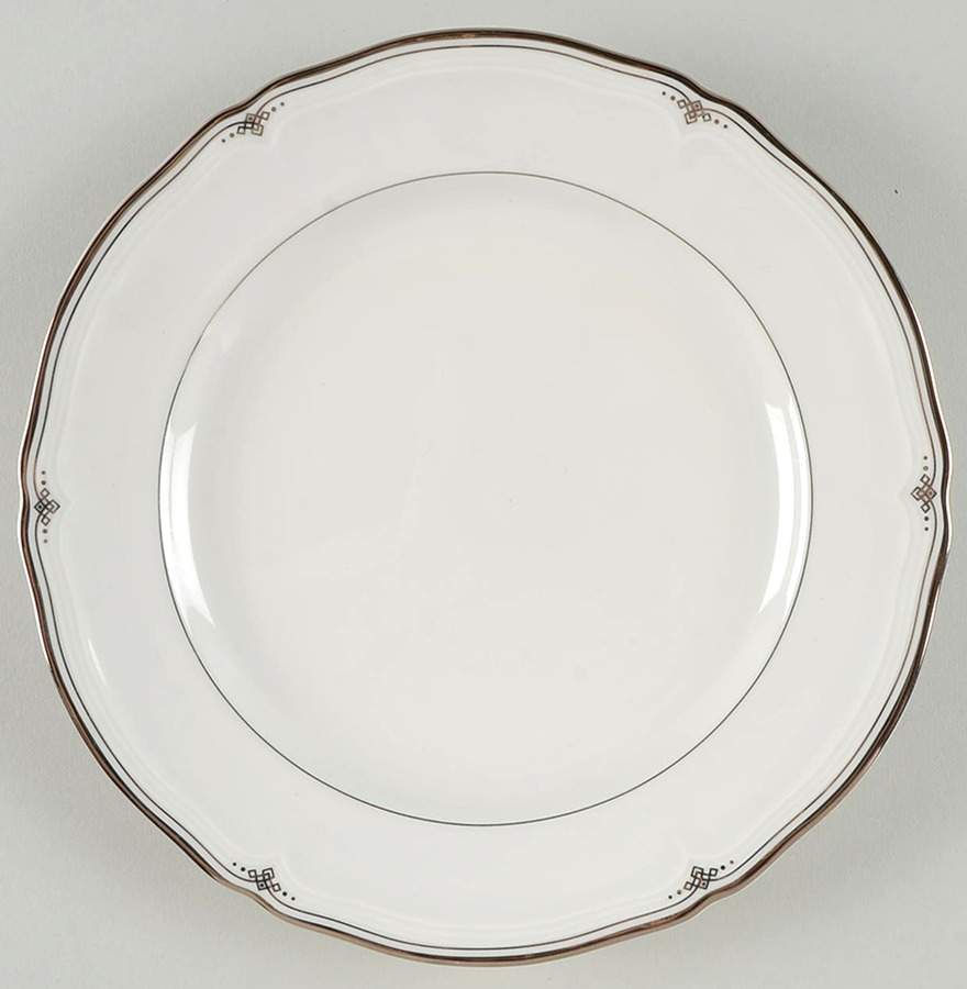 Braemar Platinum Salad Plate by Mikasa-1