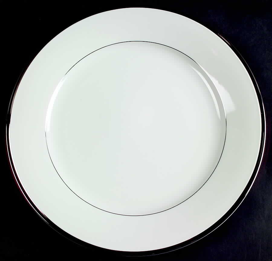 Regency Platinum 12" Chop Plate (Round Platter) by Mikasa-1