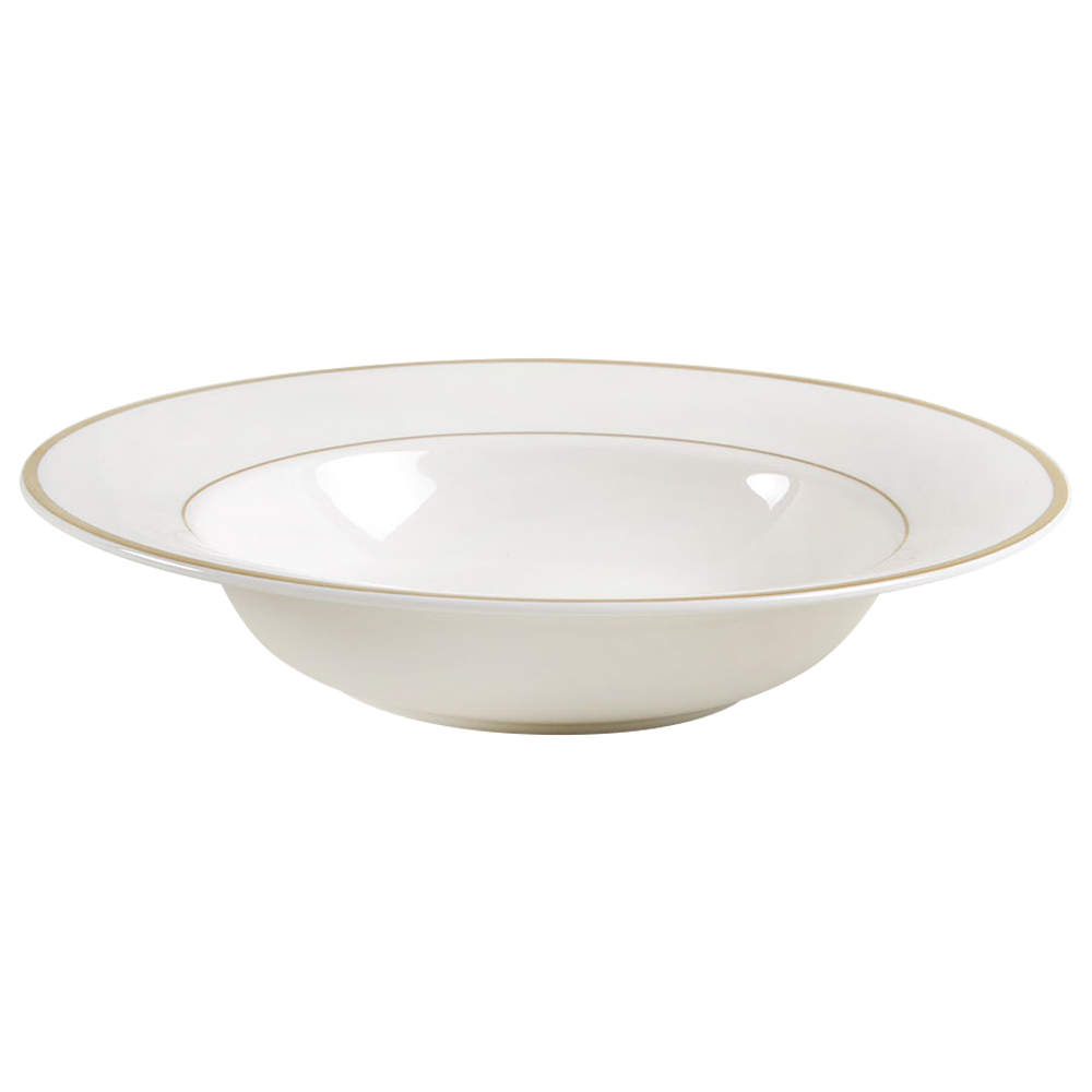 Cameo Gold Rim Soup Bowl by Mikasa-1