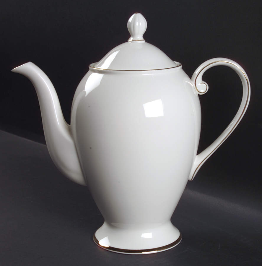 Cameo Gold Coffee Pot & Lid by Mikasa-1