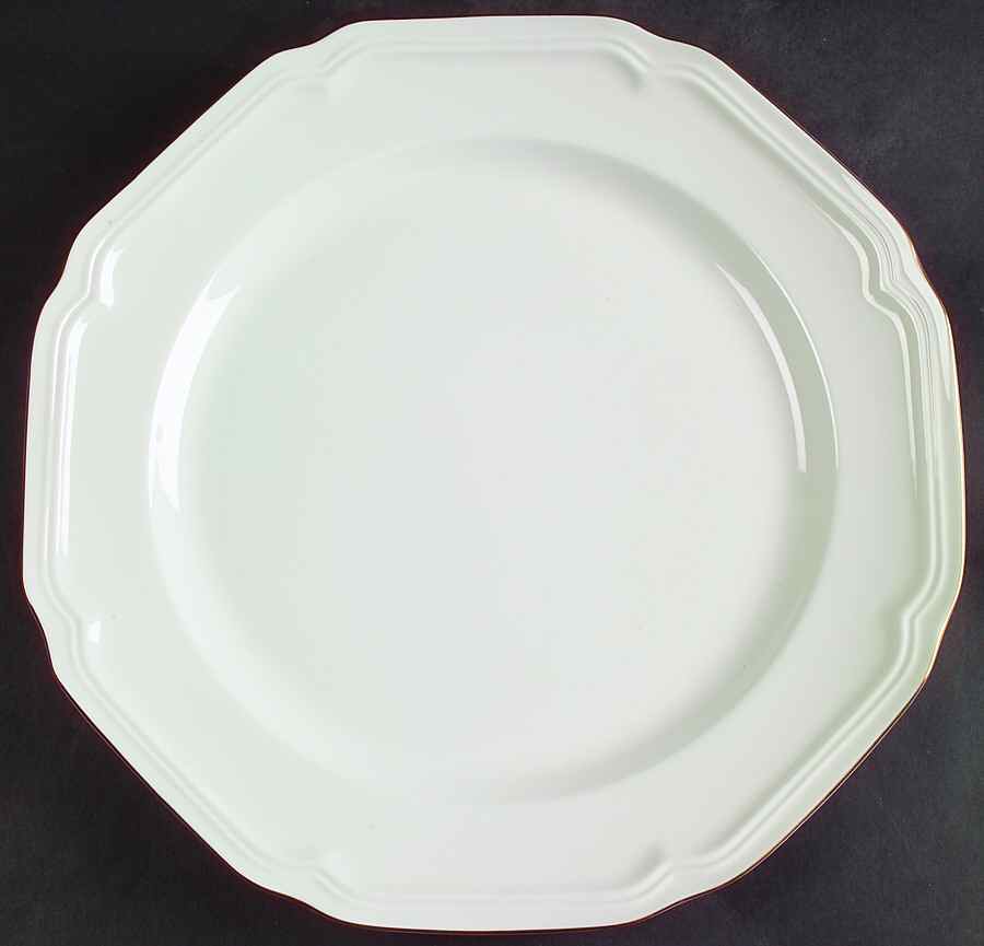Antique Gold 11" Chop Plate (Round Platter) by Mikasa-1