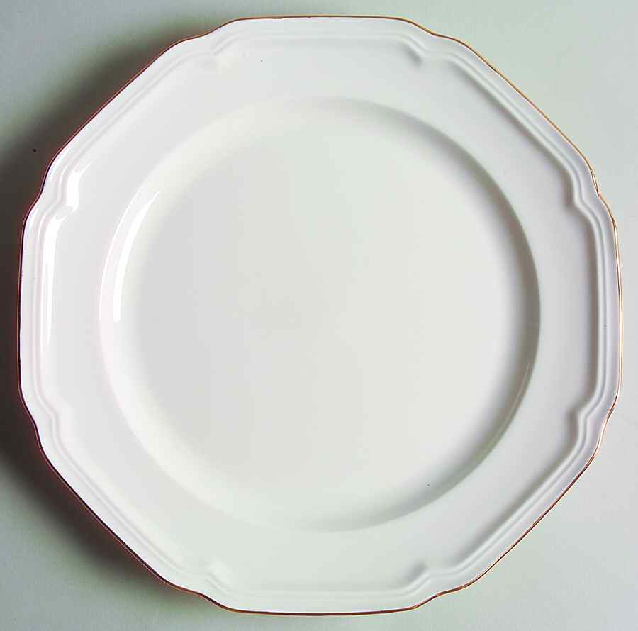 Antique Gold Dinner Plate by Mikasa-1