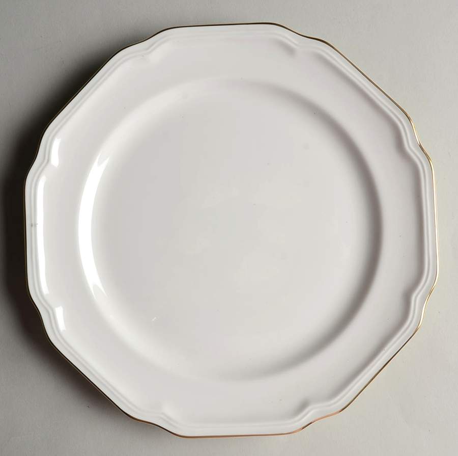 Antique Gold Salad Plate by Mikasa-1