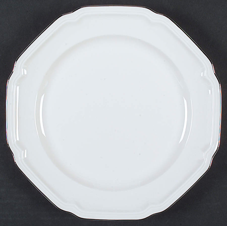 Antique Platinum Dinner Plate by Mikasa-1
