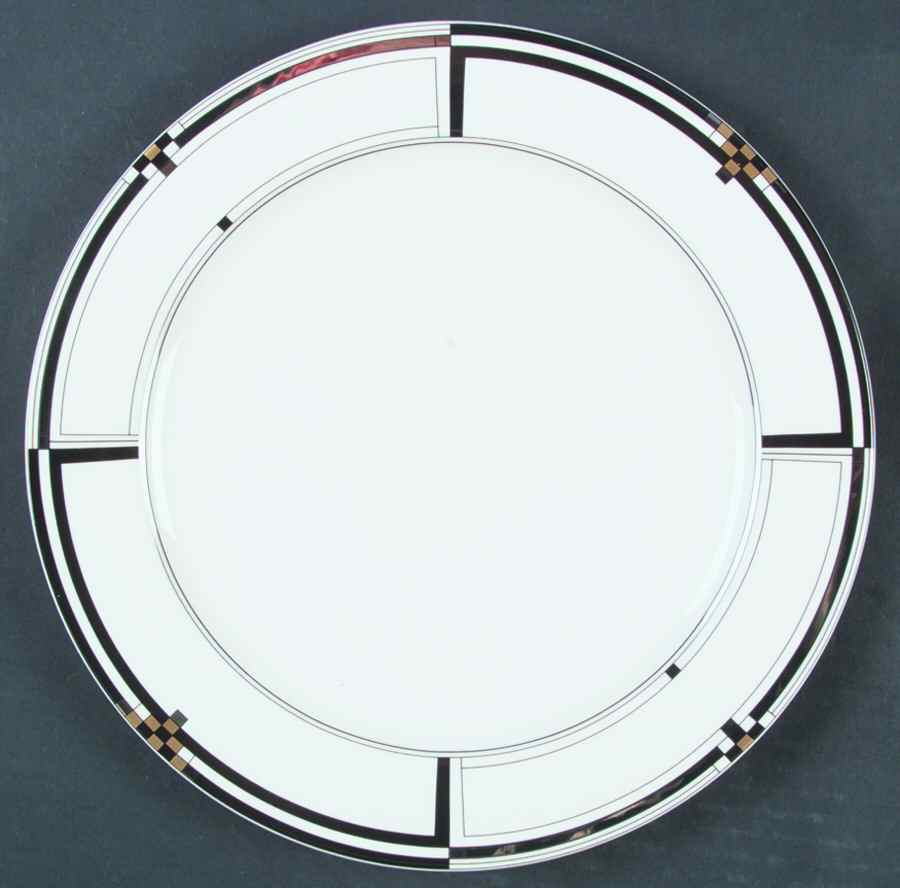 Ebony Jewels Dinner Plate by Mikasa-1