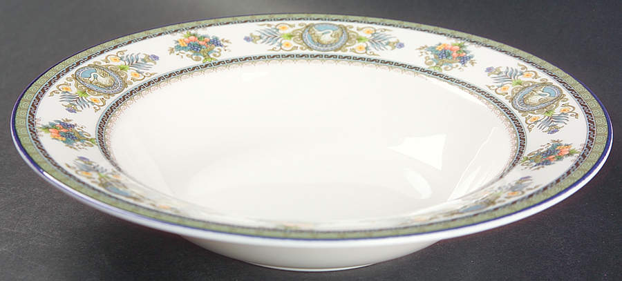 Victorian Crest Rim Soup Bowl by Mikasa-1