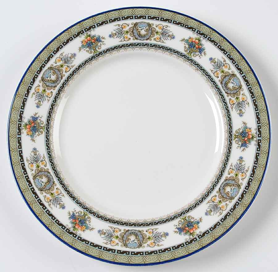 Victorian Crest Bread & Butter Plate by Mikasa-1