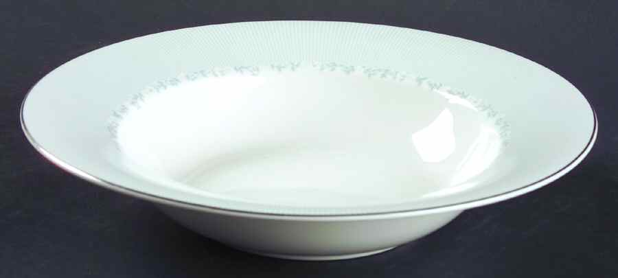 Bridal Lace Rim Soup Bowl by Mikasa-1