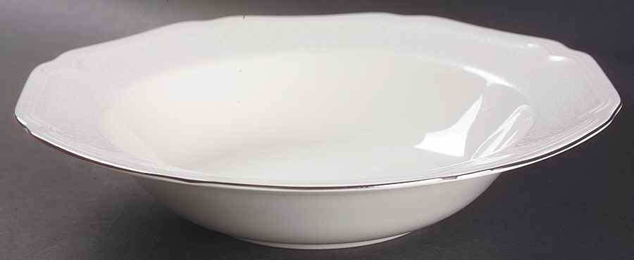 Floral Moire 10" Round Vegetable Bowl by Mikasa-1