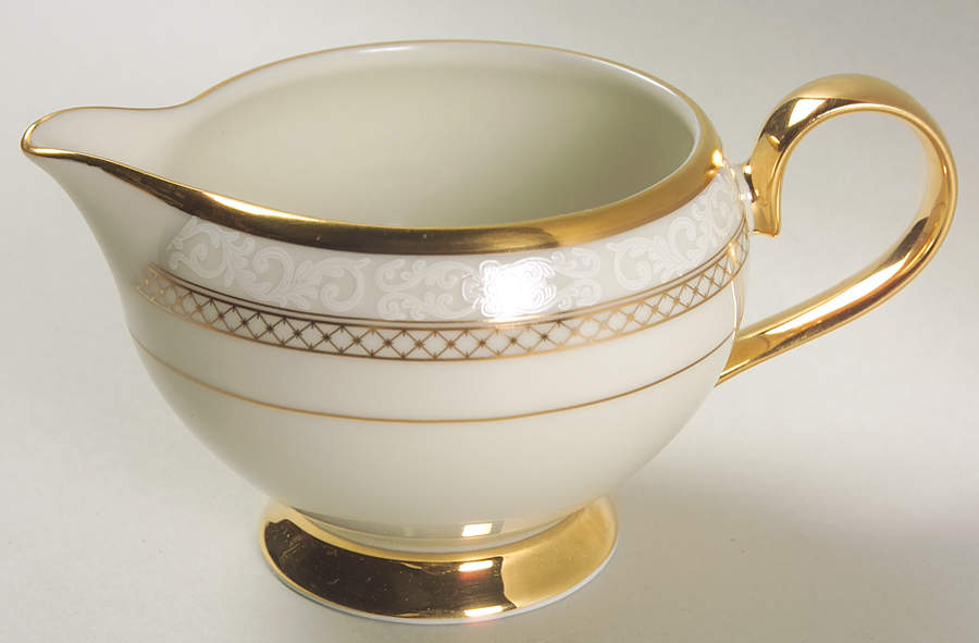 Heirloom Gold Creamer by Mikasa-1