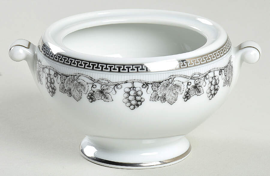 Wisteria Sugar Bowl No Lid by Mikasa-1