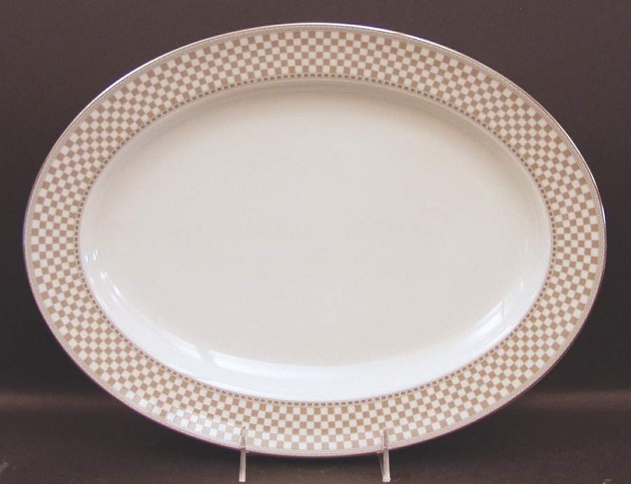 Roman Terrace 15" Oval Serving Platter by Mikasa-1