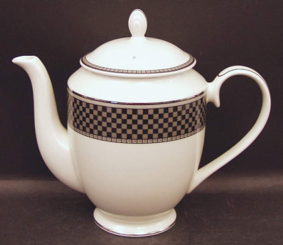 Ebony Mosaic Coffee Pot & Lid by Mikasa-1