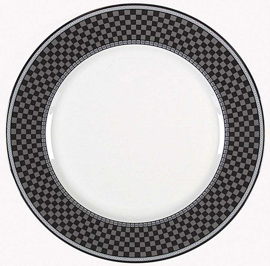 Ebony Mosaic Dinner Plate by Mikasa-1